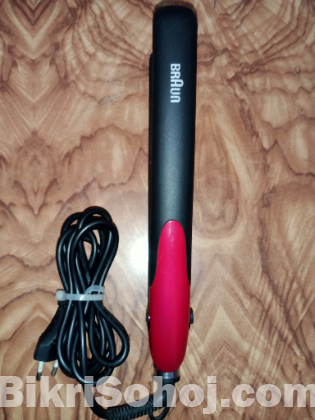 Braun hair straightener